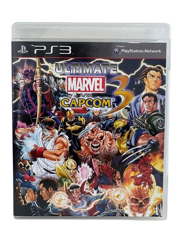 Ultimate Marvel vs Capcom 3 PS3 Mídia Física (Usado)
