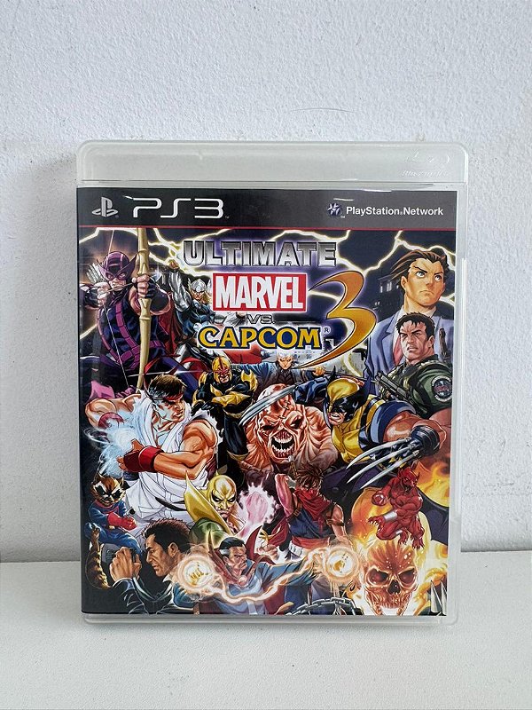 Ultimate Marvel vs Capcom 3 PS3 Mídia Física (Usado)