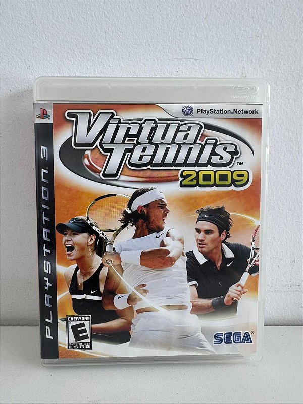 Virtual Tennis 2009 PS3 Mídia Física (Usado)