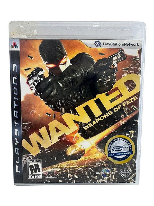 Wanted Weapons of fate PS3 Mídia Física (Usado)