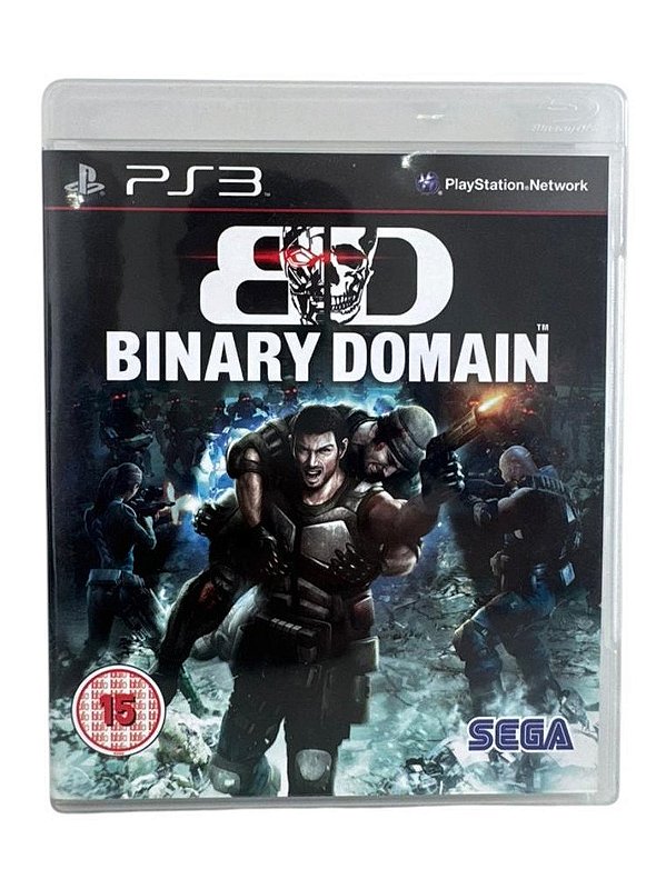 Binary Domain PS3 Mídia Física (Usado)