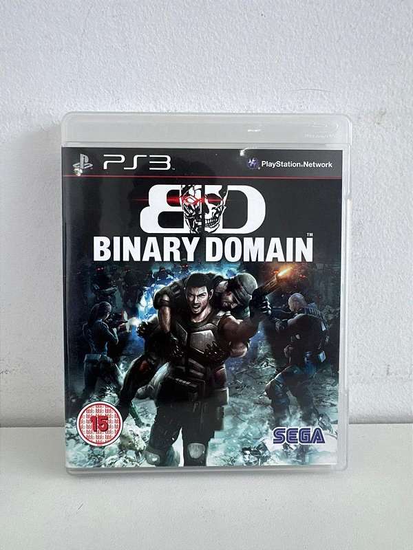 Binary Domain PS3 Mídia Física (Usado)