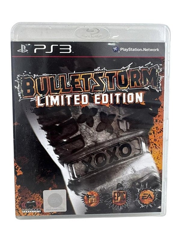 Bullest strorm Limited Edtion PS3 Mídia Física (Usado)