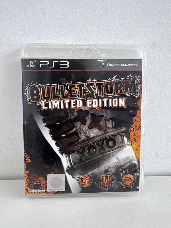 Bullest strorm Limited Edtion PS3 Mídia Física (Usado)