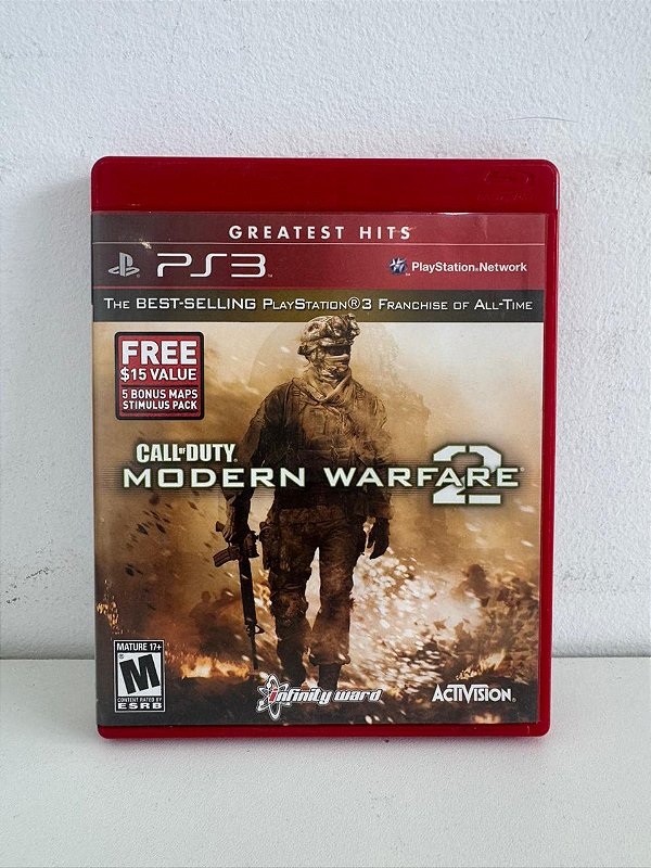Call Of Duty  mordern Warfare 2 GH PS3 Mídia Física (Usado)