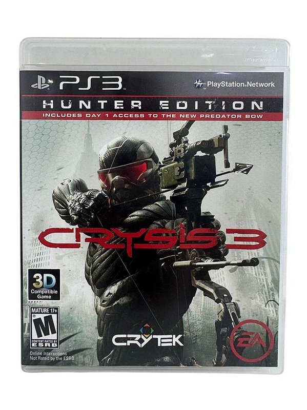 Crysis 3 Hunter Edition PS3 Mídia Física (Usado)