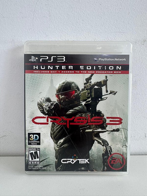 Crysis 3 Hunter Edition PS3 Mídia Física (Usado)