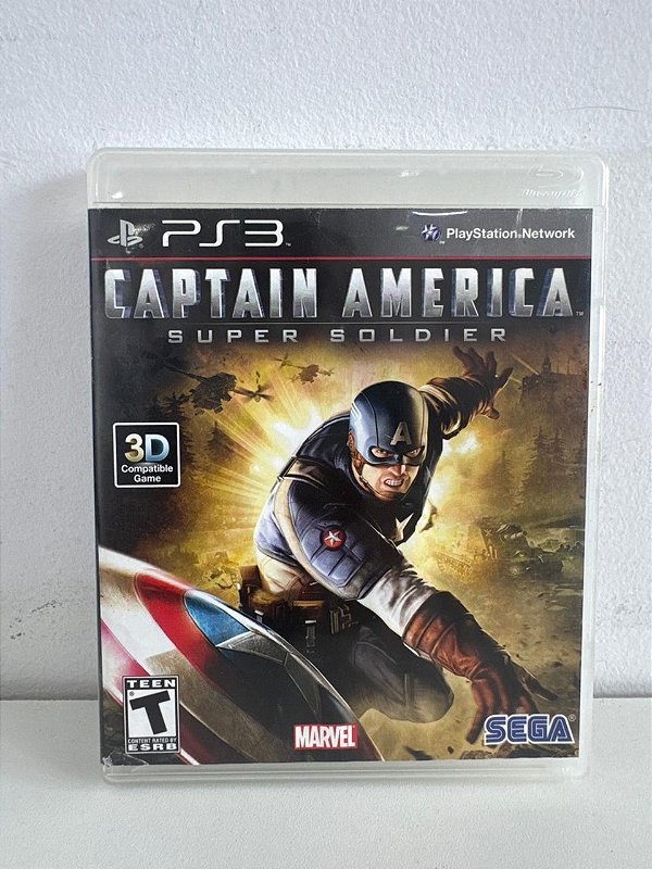 Captain America Super Soldier PS3 Mídia Física (Usado)