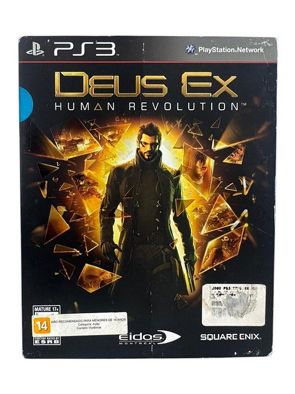 Deus Ex Human Revolution PS3 Mídia Física (Usado)