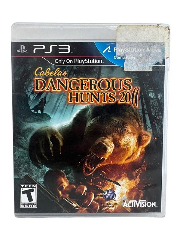 Cabelas Dangerous Hunts 2011 PS3 Mídia Física (Usado)