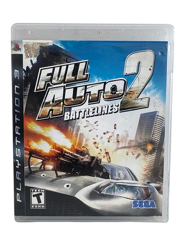 Full Auto 2 Battlelines PS3 Mídia Física (Usado)