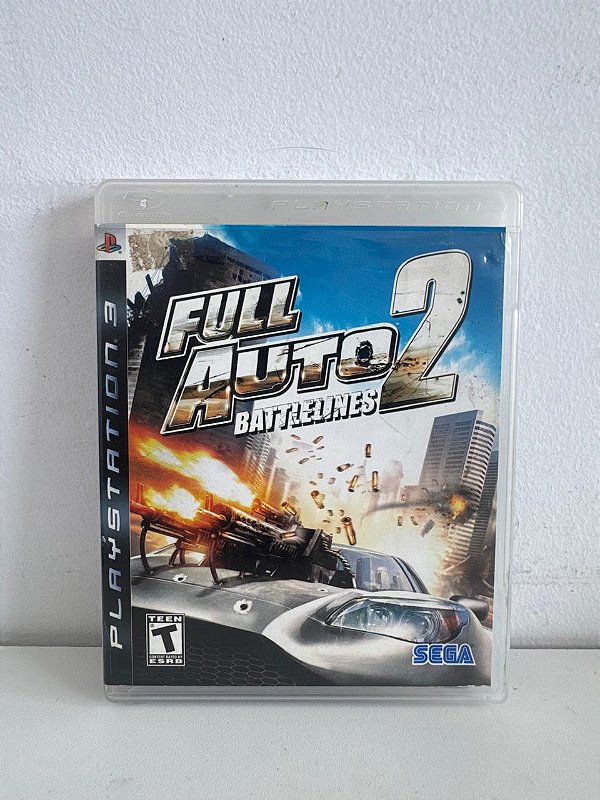 Full Auto 2 Battlelines PS3 Mídia Física (Usado)