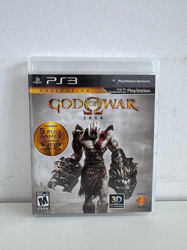 God Of War Saga PS3 Mídia Física (Usado)
