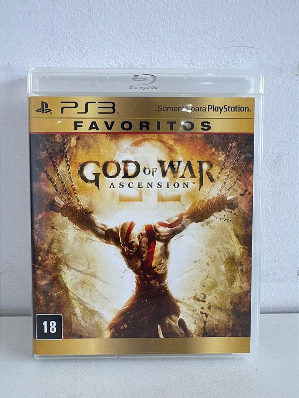 God Of War ascension Favoritos PS3 Mídia Física (Usado)