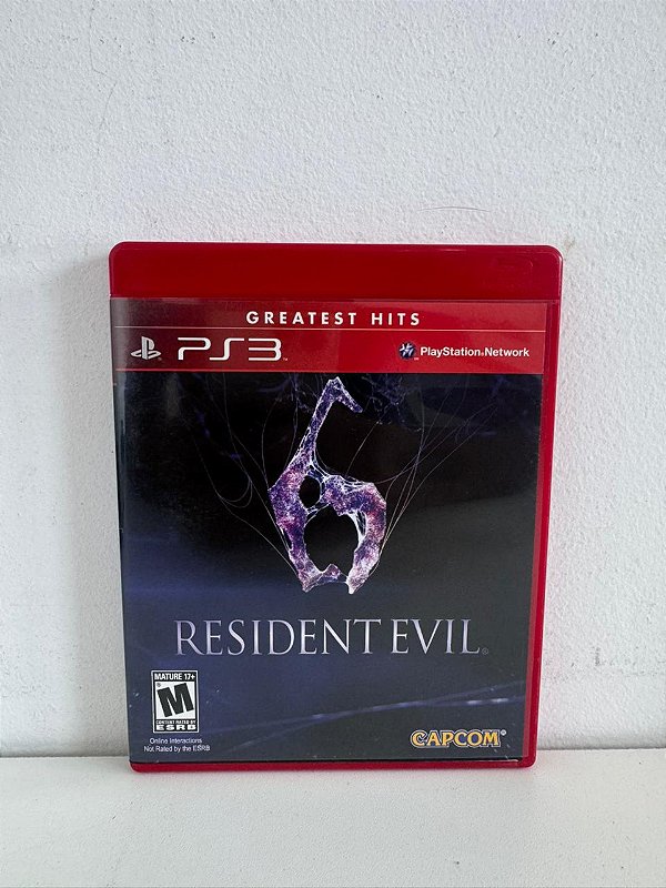 Resident Evil 6 Greatest Hits PS3 Mídia Física (Usado)