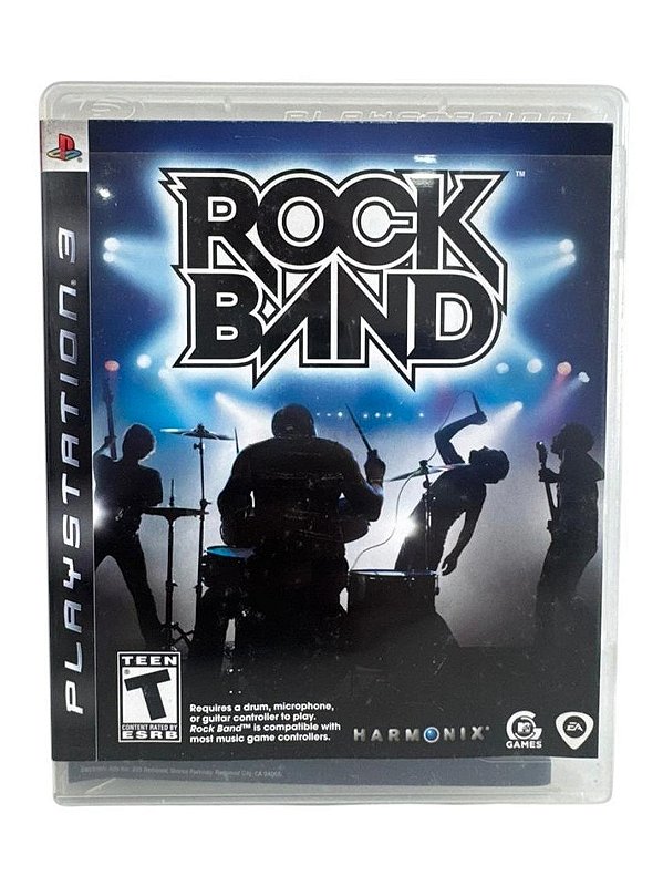 Rock Band PS3 Mídia Física (Usado)