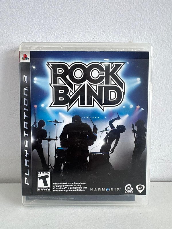 Rock Band PS3 Mídia Física (Usado)
