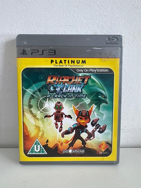 Ratchet & Clank a Crack In Time Platinum PS3 Mídia Física (Usado)