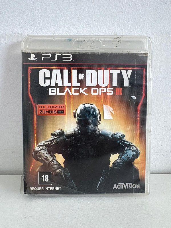 Call Of Duty Black Ops 3 PS3 Mídia Física (Usado)
