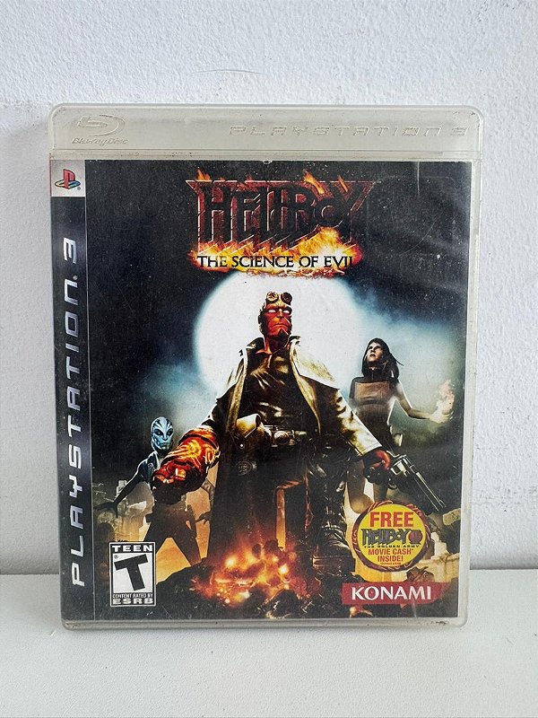 HellboyThe Science Of Evil PS3 Mídia Física (Usado)