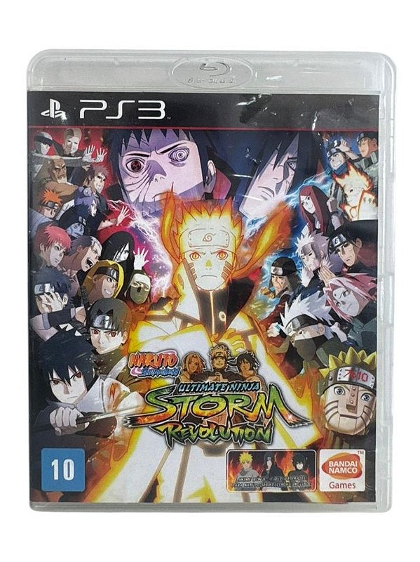 Naruto Shippuden Ultimate Ninja Storm Revolution PS3 Mídia Física (Usado)