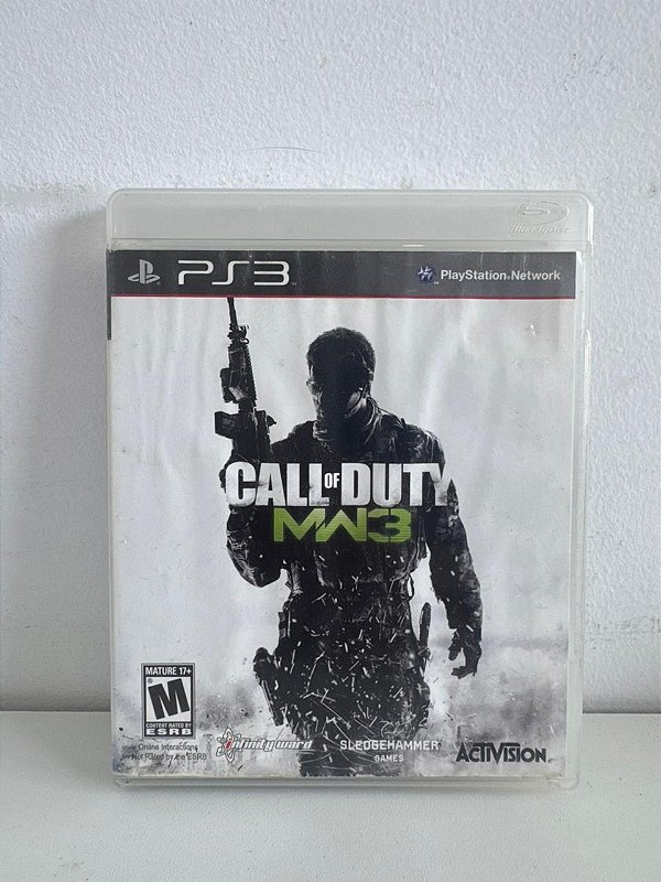 Call Of Duty Mordern Warfare 3 PS3 Mídia Física (Usado)