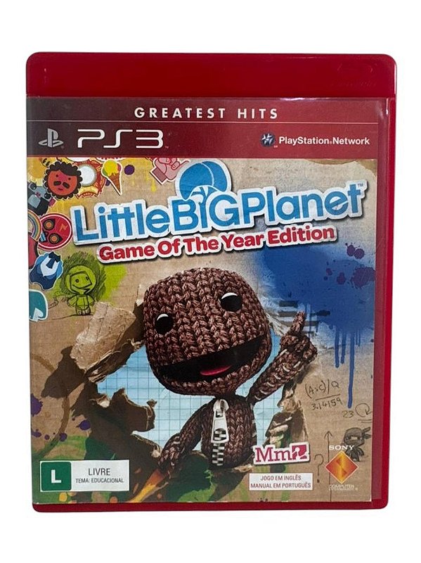 Little Big Planet Greatest Hits PS3 Mídia Física (Usado)