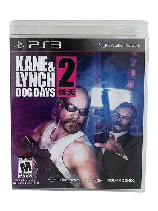 Kane & Lynch 2 Dog Days PS3 Mídia Física (Usado)