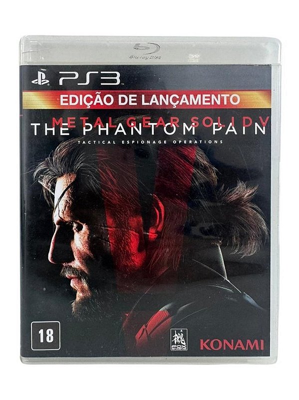Metal Gear Solid 5 The Phantom Pain PS3 Mídia Física (Usado)