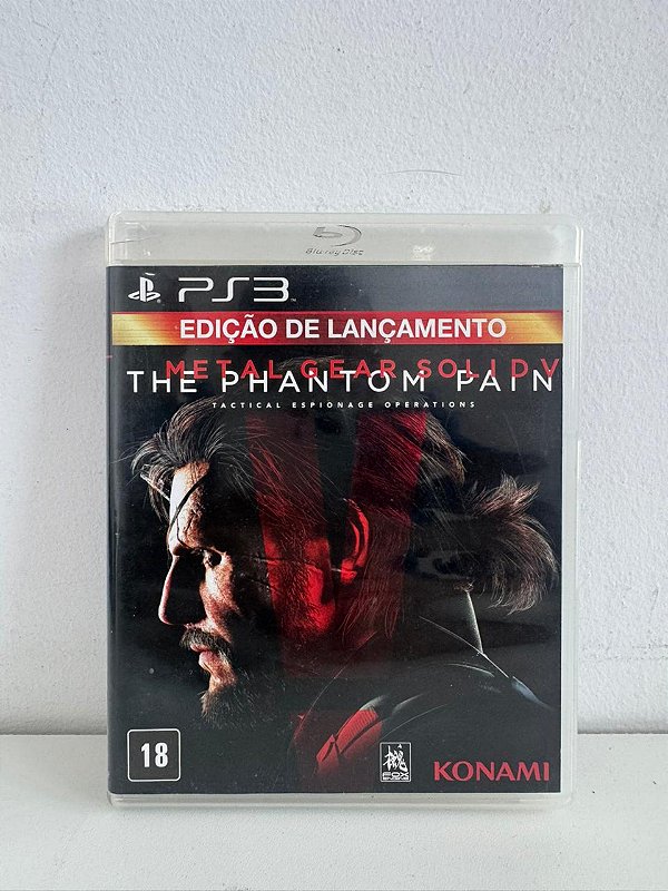 Metal Gear Solid 5 The Phantom Pain PS3 Mídia Física (Usado)