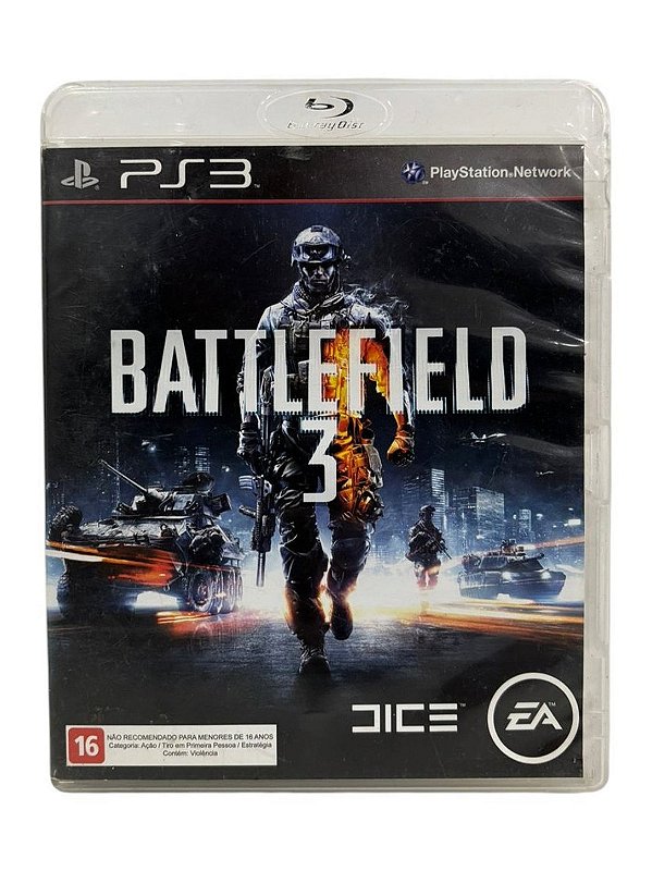 Battlefield 3 PS3 Mídia Física (Usado)