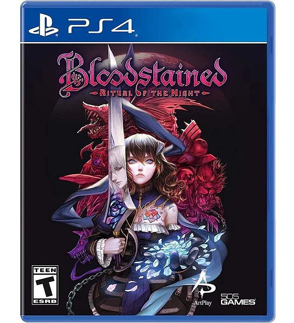 Bloodstaines Ritual Of The Night PS4 Mídia Física Lacrado