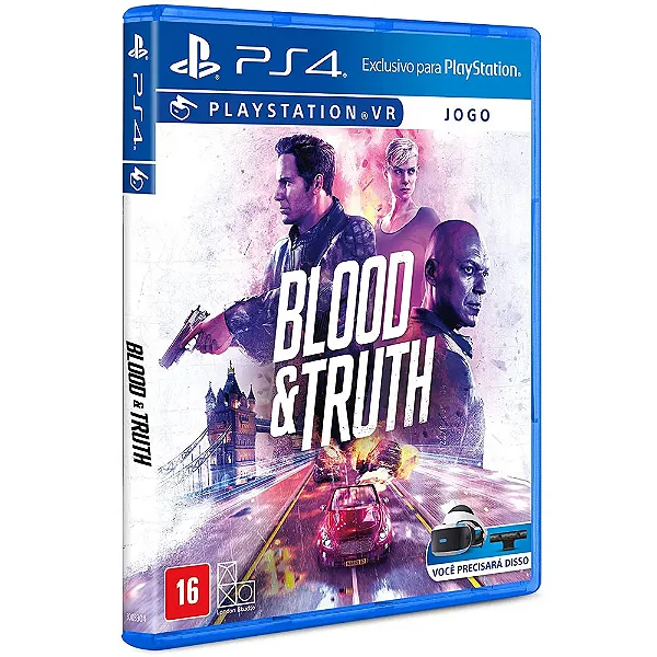 Blood e Truth PS4 Mídia Física Lacrado