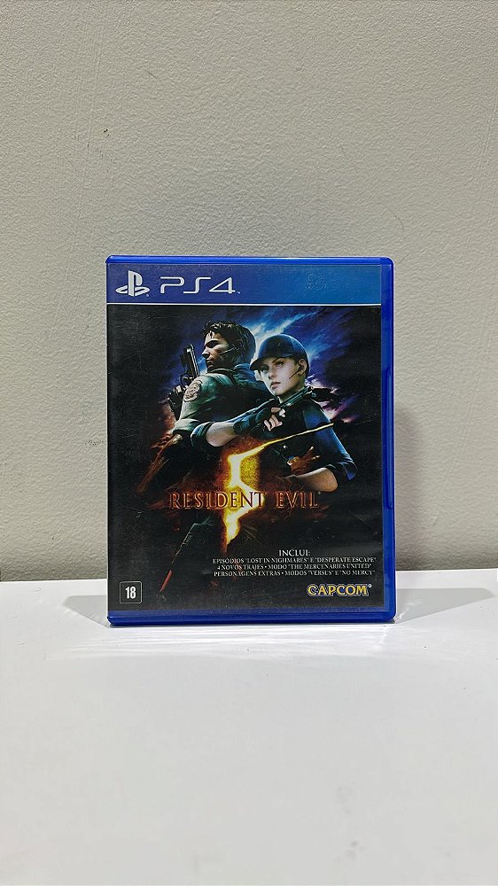 Resident Evil 5 PS4 Mídia Física (Usado)