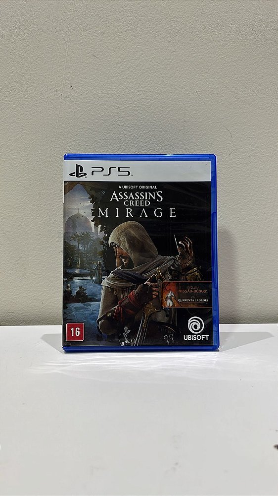 Assassin's Creed Mirage PS5 Mídia Física (Usado)