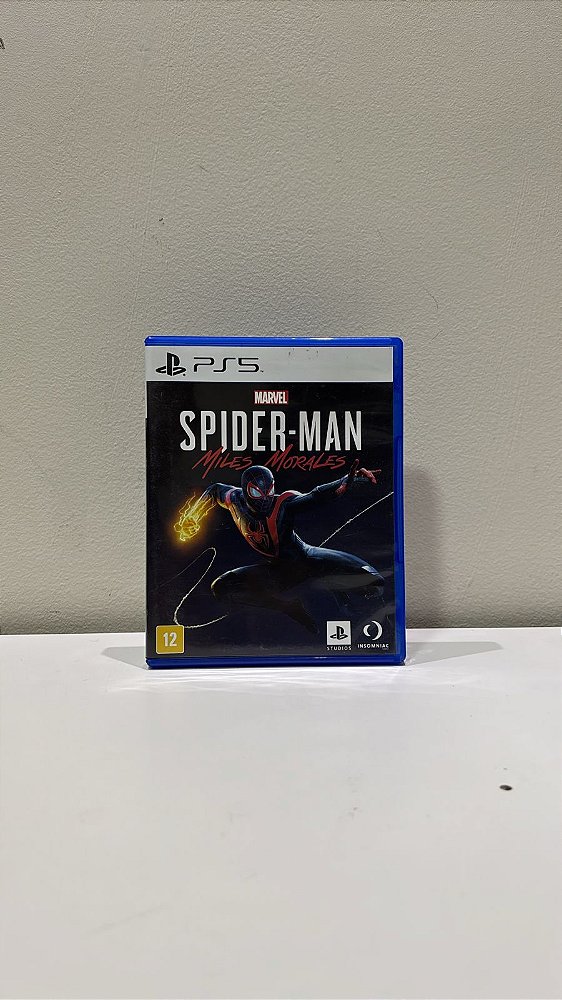 Sipder Man Miles Morales PS5 Mídia Física (Usado)