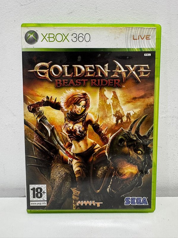 Golden Axe Beast Rider Xbox 360 Mídia Física (Usado)
