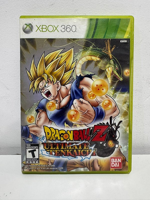 Dragon Ball Z Ultimate Tenkaichi Xbox 360 Mídia Física (Usado)