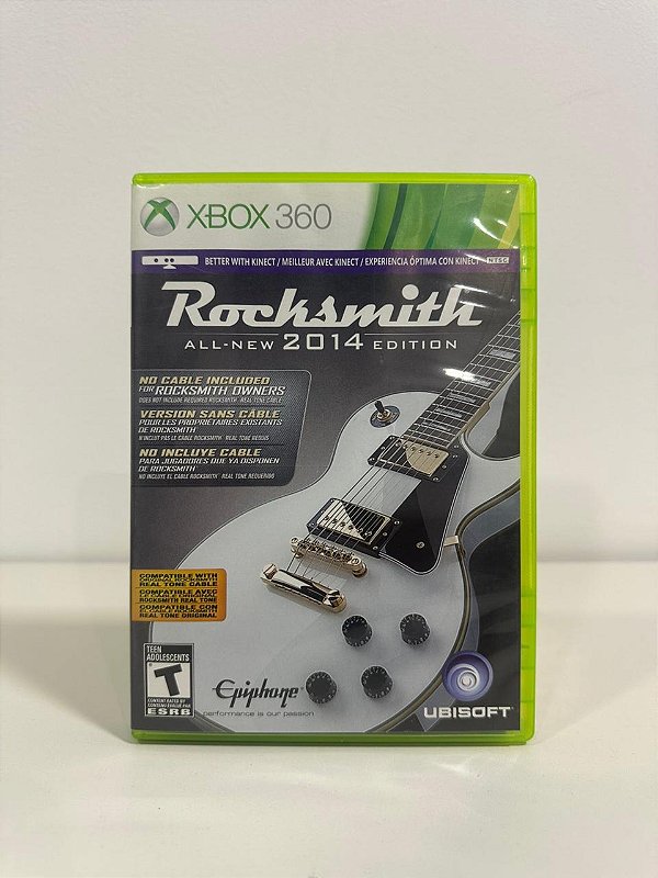 Rocksmith All New 2014 Edition Xbox 360 Mídia Física (Usado)