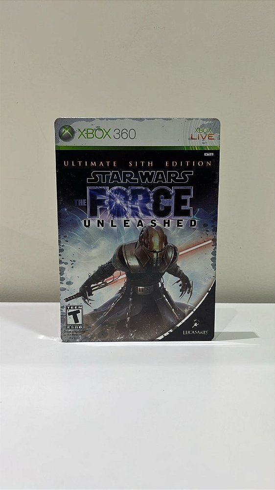 Star Wars Force Unleashed Ultimate Sith Edition Stellbook Xbox 360 Mídia Física (Usado)
