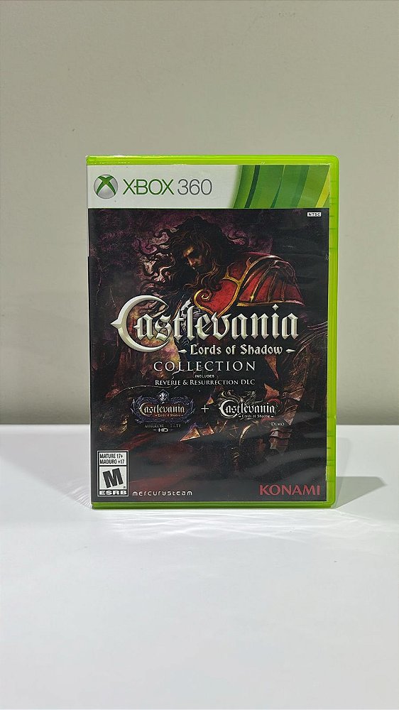 Castlevania Lords Of Shadow Collection Xbox 360 Mídia Física (Usado)