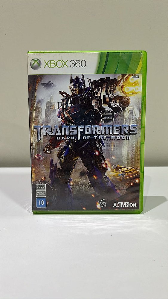 Transformers Dark Of The Moon Xbox 360 Mídia Física (Usado)