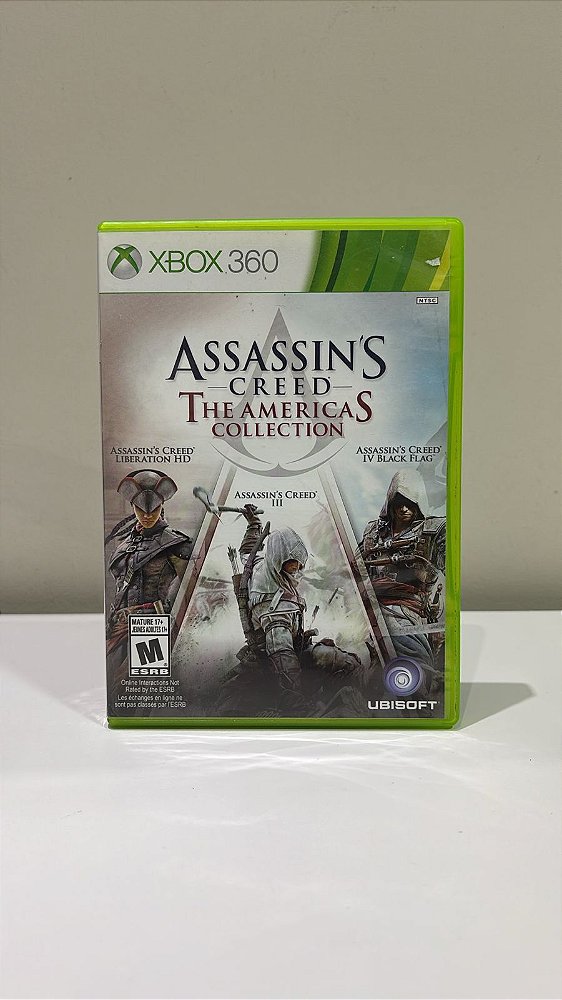 Assassins Creed The Americas Collection Xbox 360 Mídia Física (Usado)
