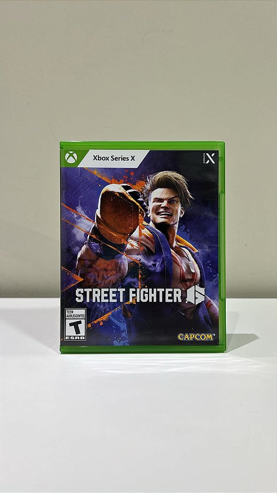 Street Fighter 6 Xbox Series X Mídia Física (Usado)
