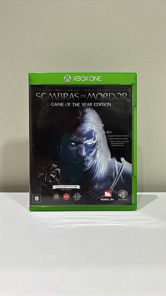 Terra Média Sombras De Mordor Edição Jogo Do Ano Xbox One Mídia Física (Usado)