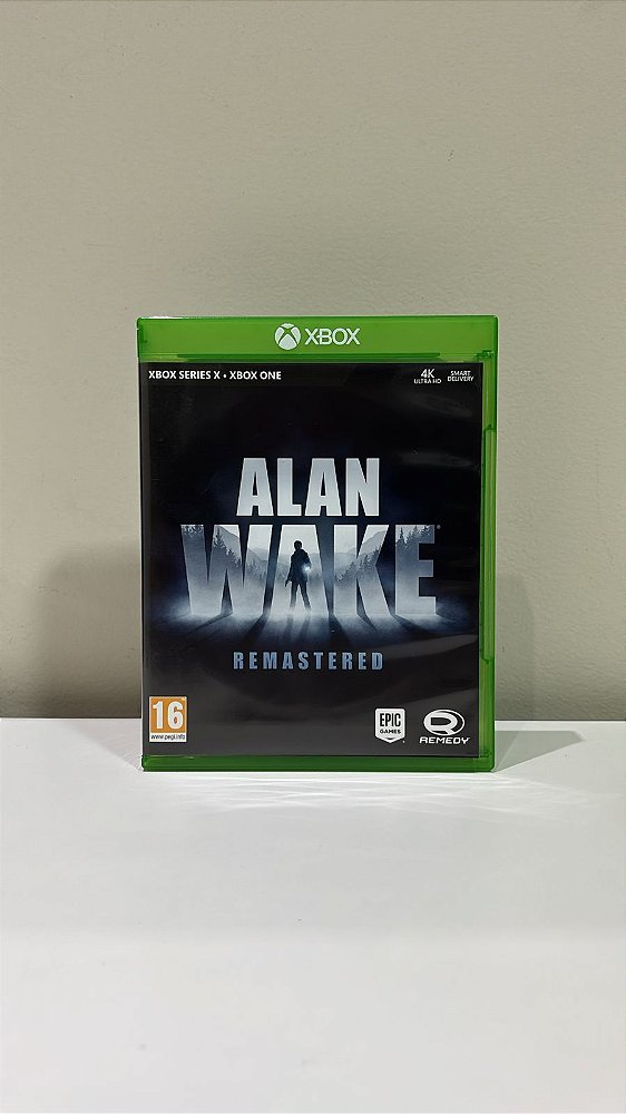 Alan Wake Remastered Xbox One Mídia Física (Usado)