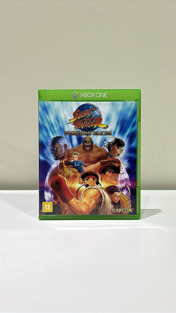 Street Fighter 30th Anniversary Collection Xbox One Mídia Física (Usado)