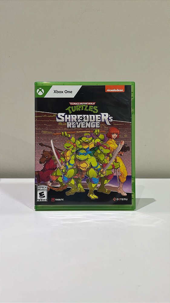 Teenage Mutant Ninja Shredders Revenge Xbox One Mídia Física (Usado)