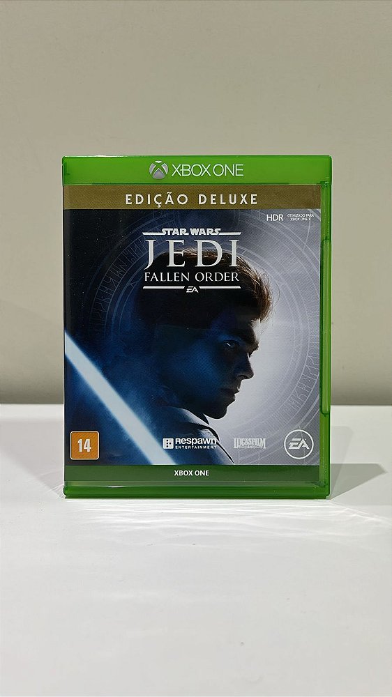 Star Wars Jedi Fallen Order Edição Deluxe Xbox One Mídia Física (Usado)
