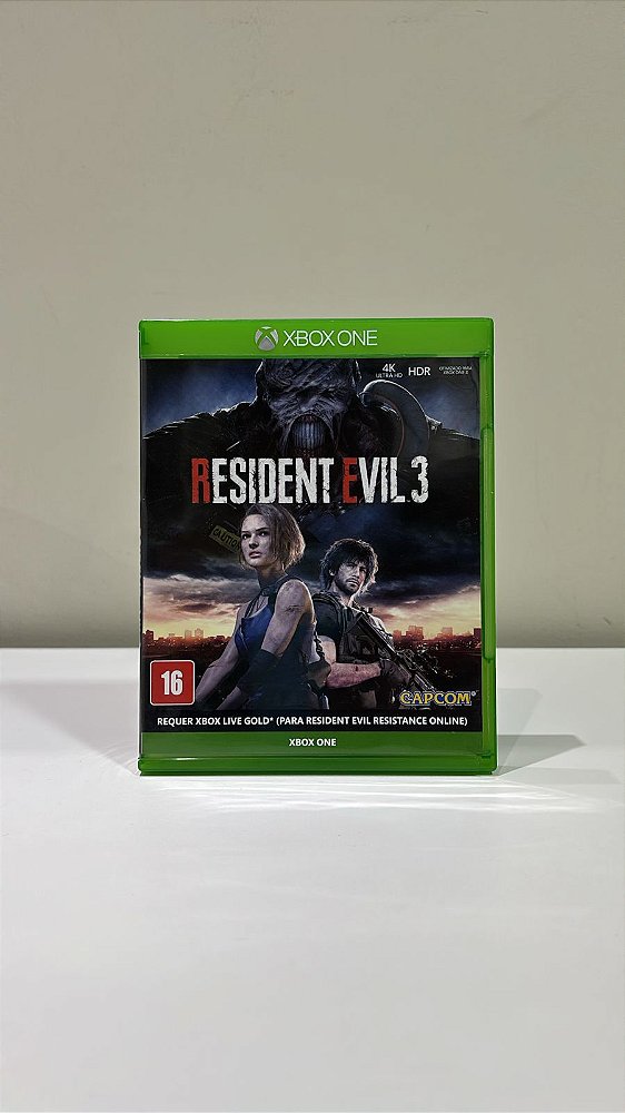 Resident Evil 3 Xbox One Mídia Física (Usado)